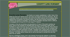 Desktop Screenshot of countylinenursery.com